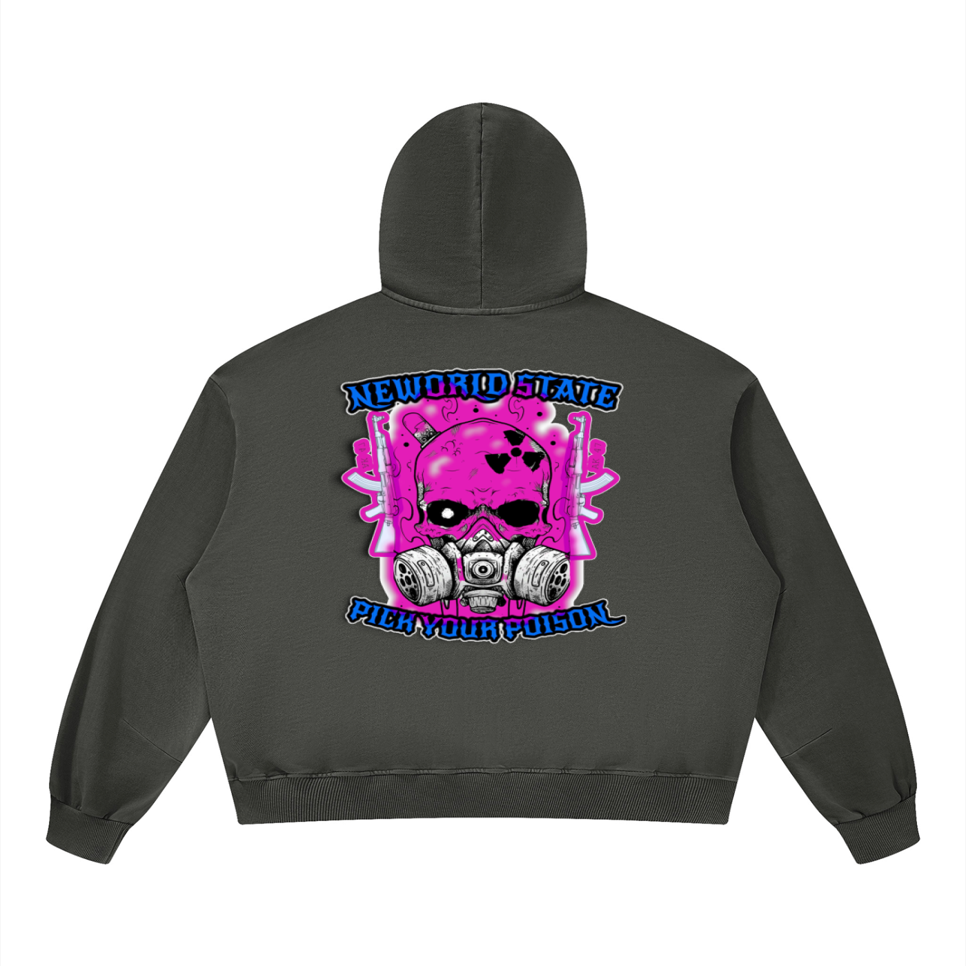 Unisex Boxy Vintage Washed Hoodie