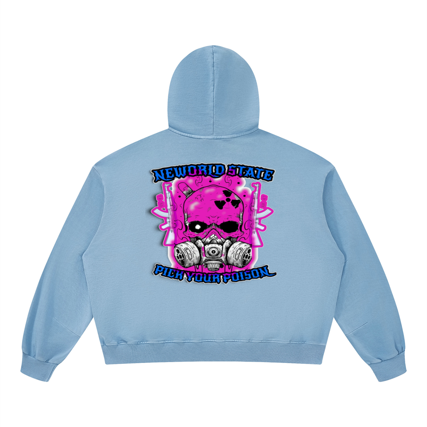 Unisex Boxy Vintage Washed Hoodie