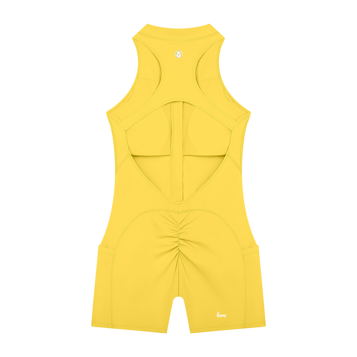Women’s Quarter-Zip Yoga Romper