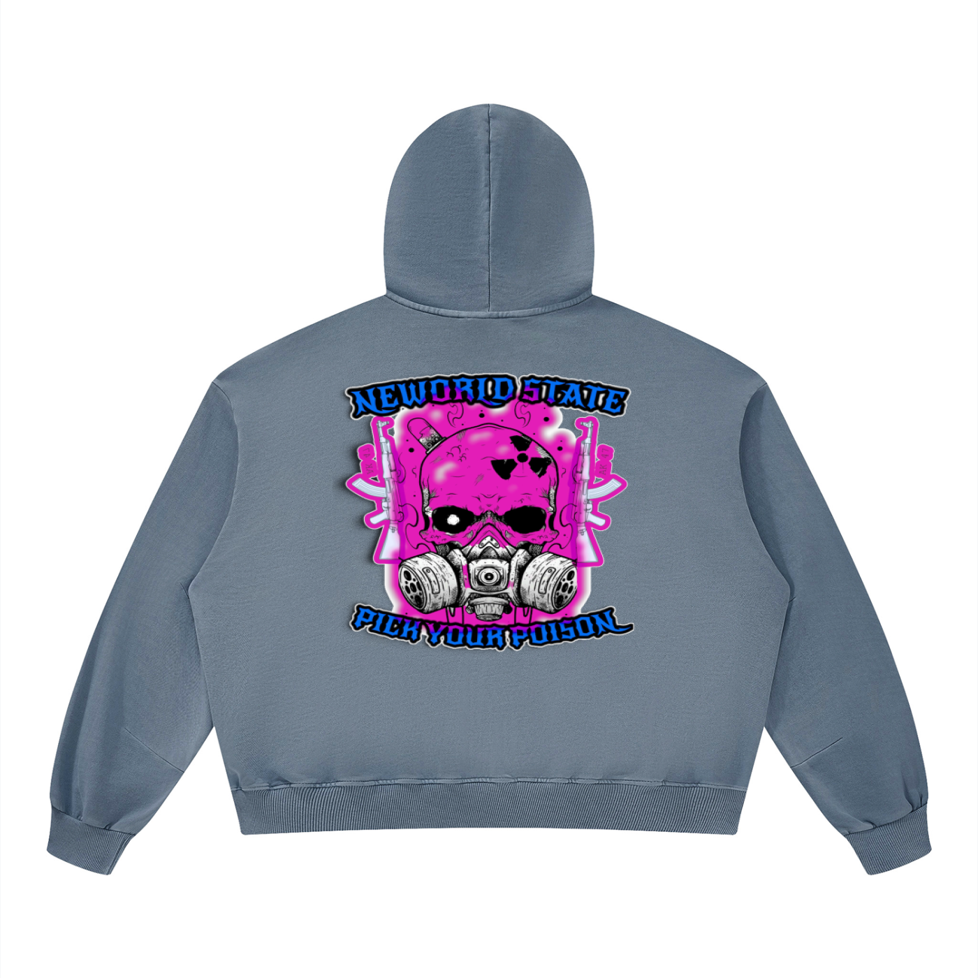 Unisex Boxy Vintage Washed Hoodie