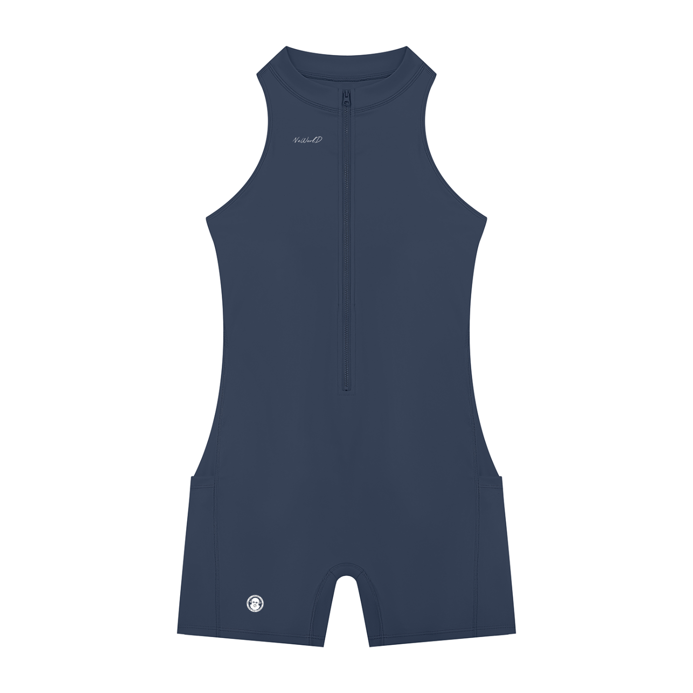 Women’s Quarter-Zip Yoga Romper