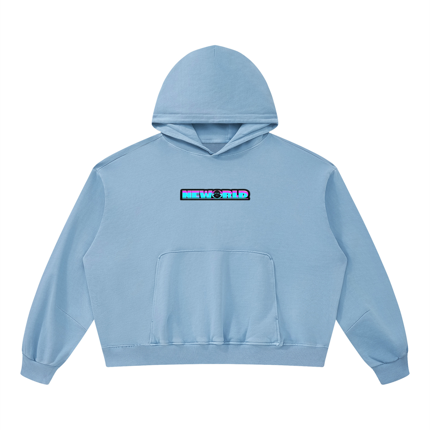 Unisex Boxy Vintage Washed Hoodie