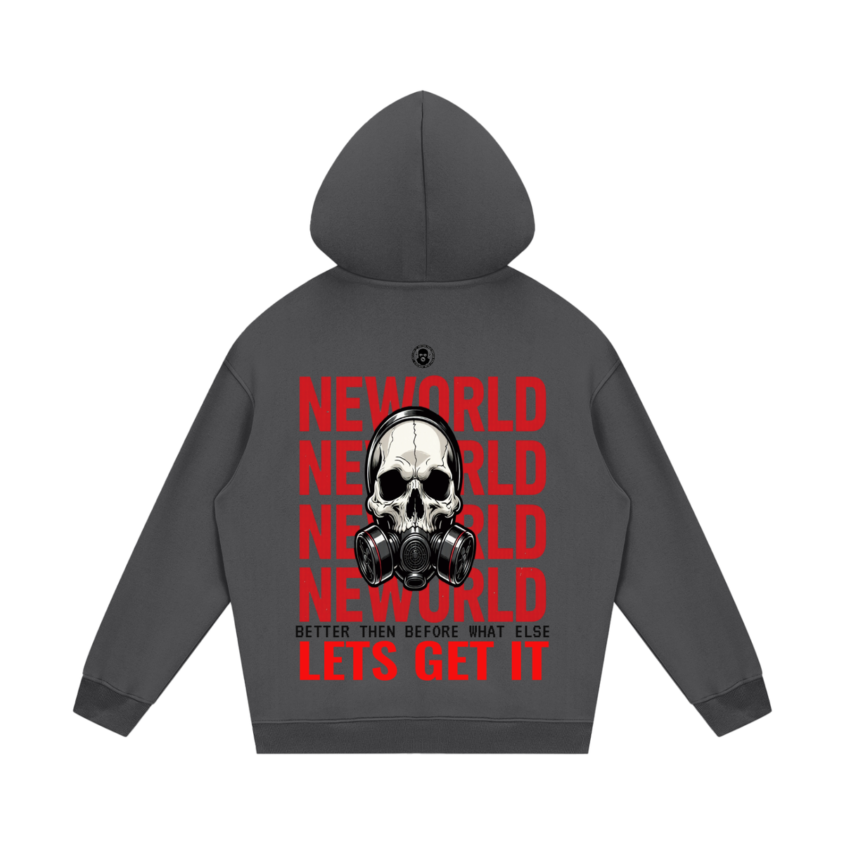 Streetwear Unisex Fleece Hoodie