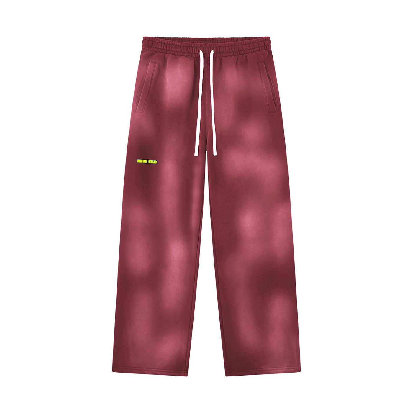 Unisex Sunfade Wide Leg Fleece Sweatpants