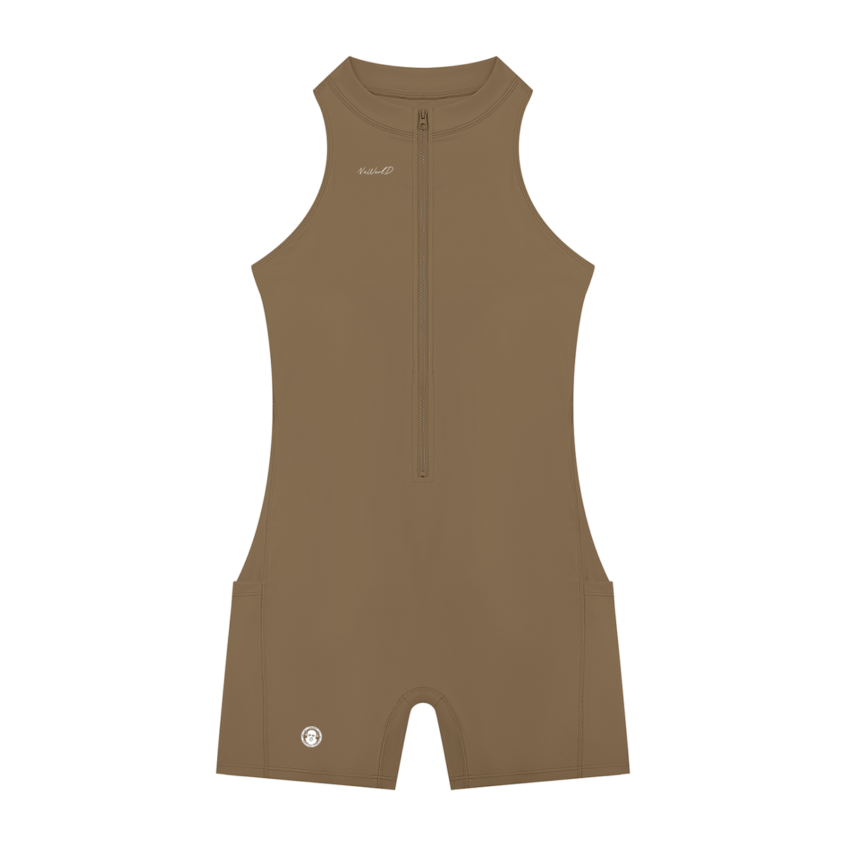 Women’s Quarter-Zip Yoga Romper