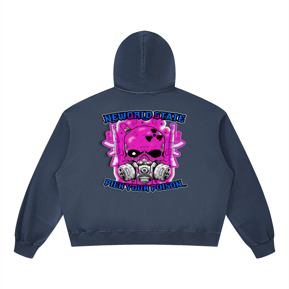 Unisex Boxy Vintage Washed Hoodie