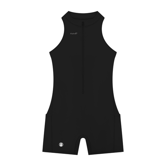 Women’s Quarter-Zip Yoga Romper