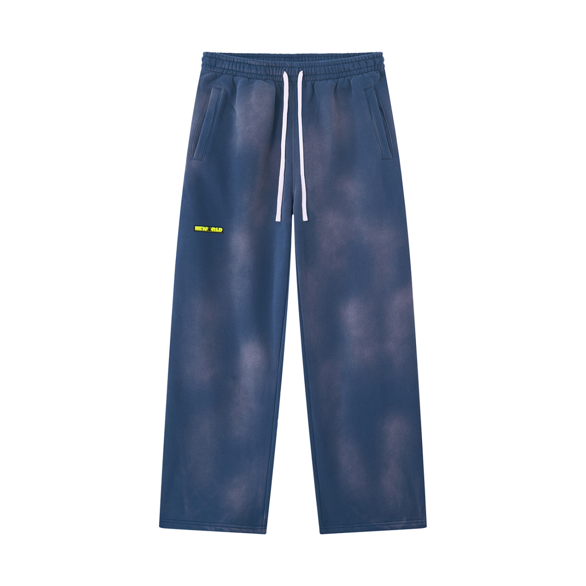 Unisex Sunfade Wide Leg Fleece Sweatpants