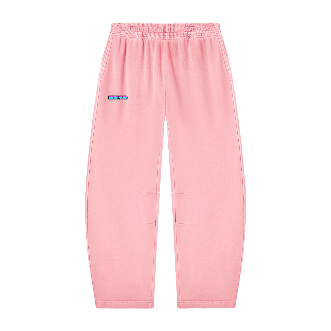 Unisex Vintage Washed Barrel Leg Sweatpants