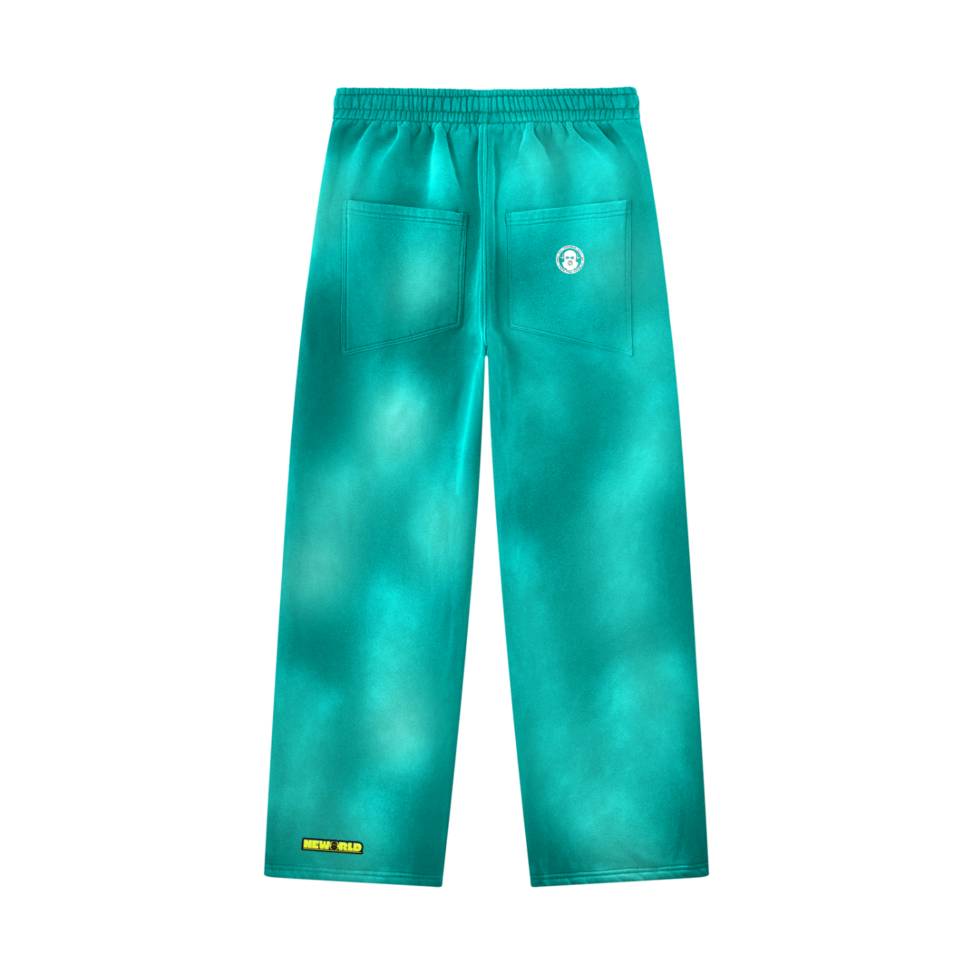 Unisex Sunfade Wide Leg Fleece Sweatpants
