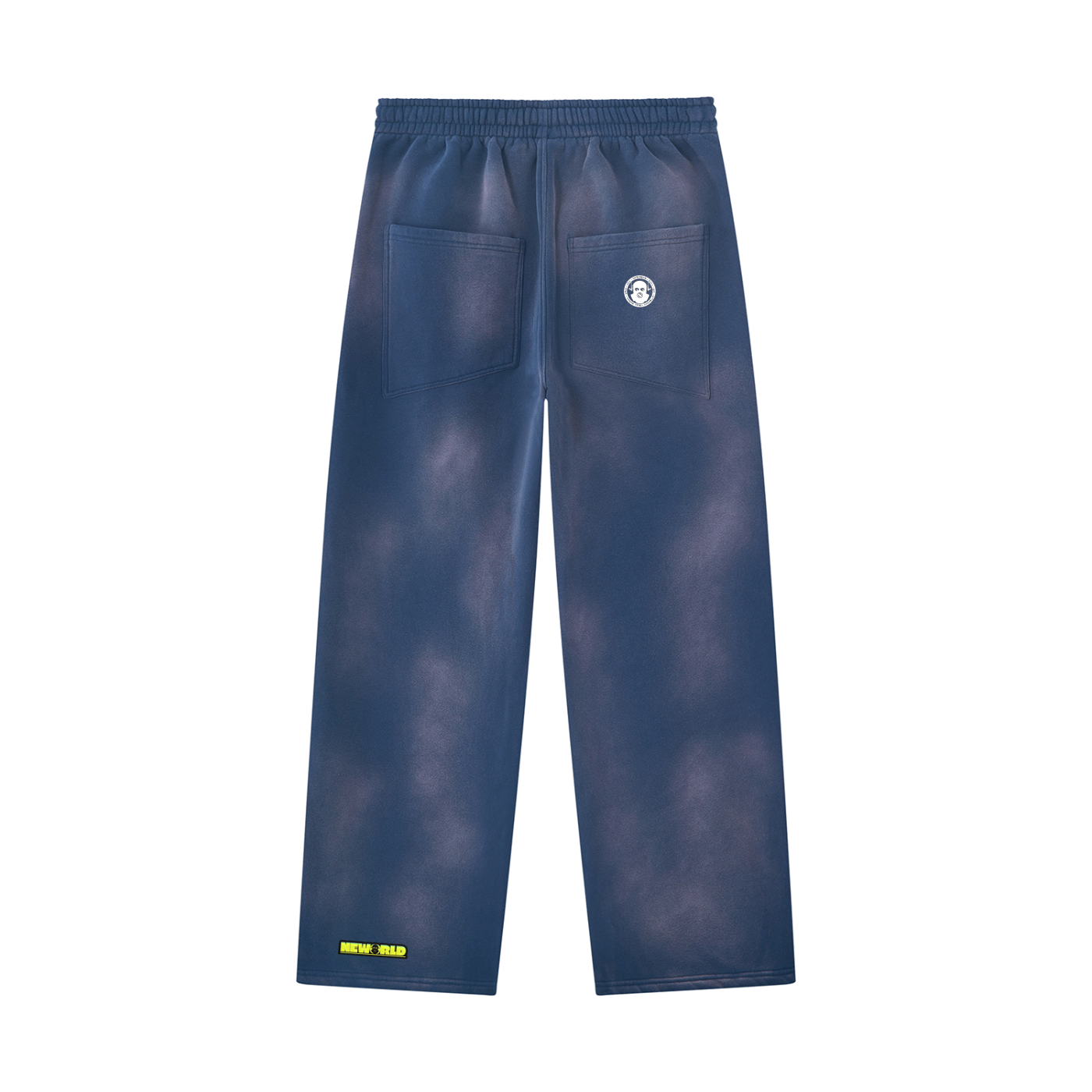 Unisex Sunfade Wide Leg Fleece Sweatpants