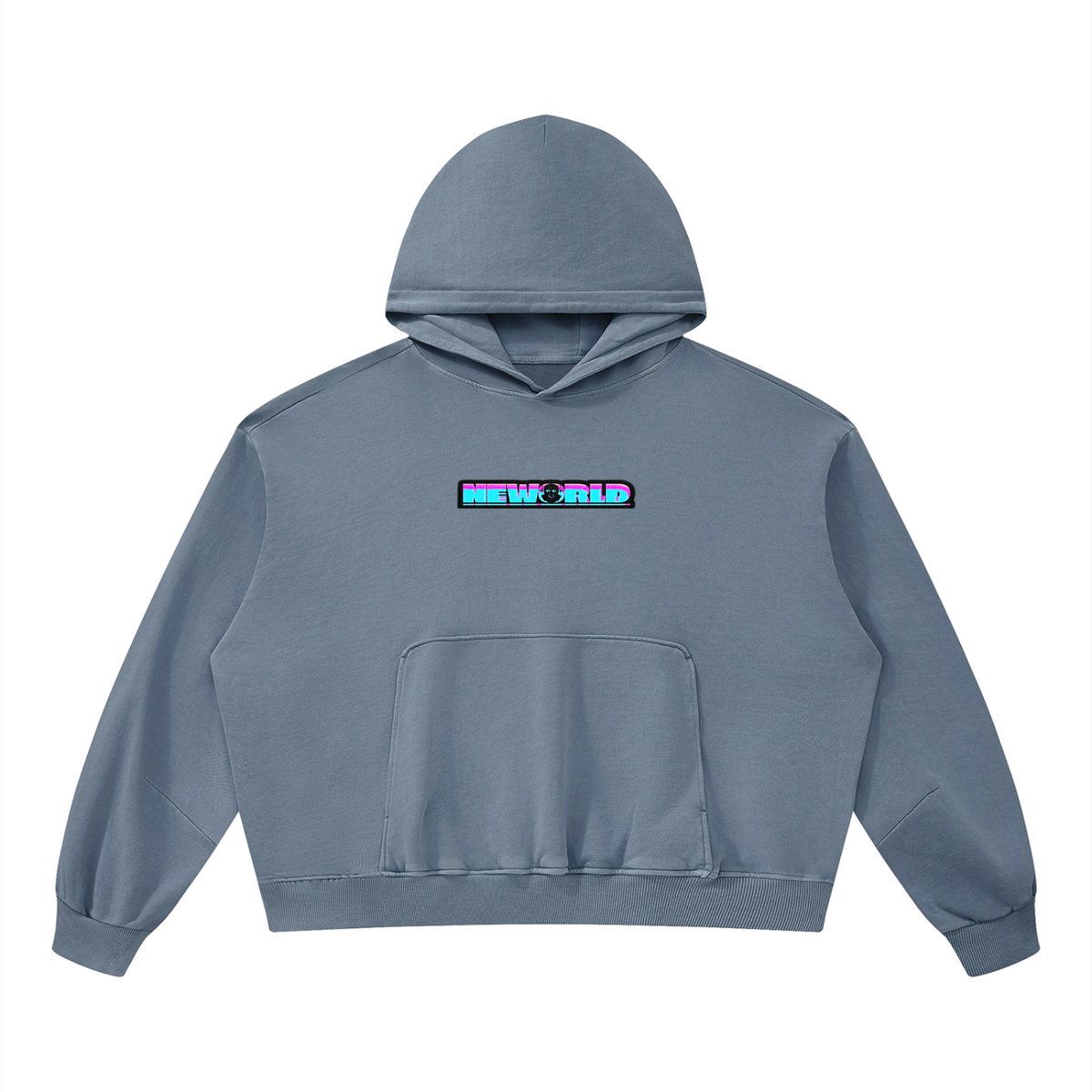 Unisex Boxy Vintage Washed Hoodie