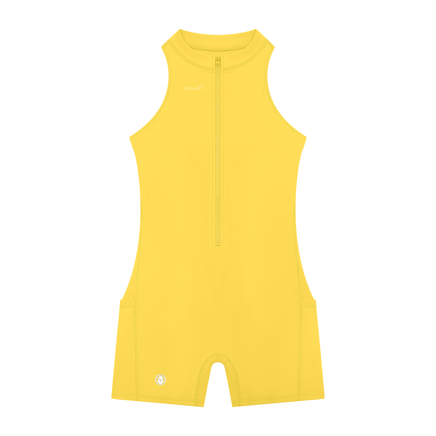 Women’s Quarter-Zip Yoga Romper