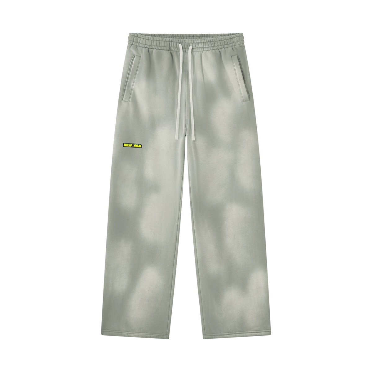 Unisex Sunfade Wide Leg Fleece Sweatpants