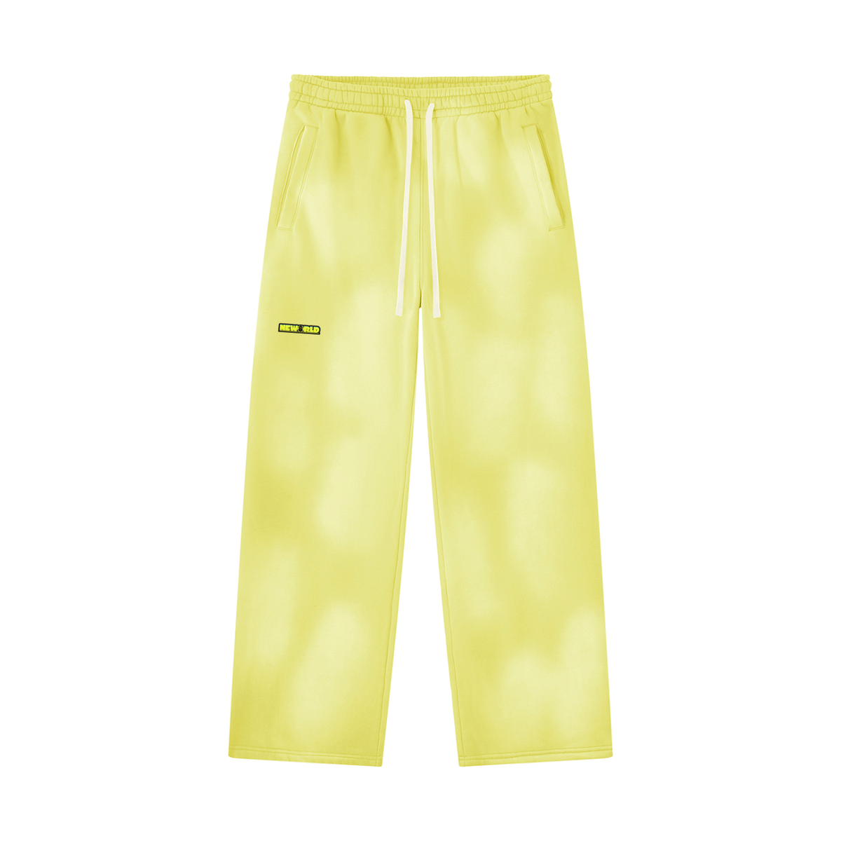 Unisex Sunfade Wide Leg Fleece Sweatpants