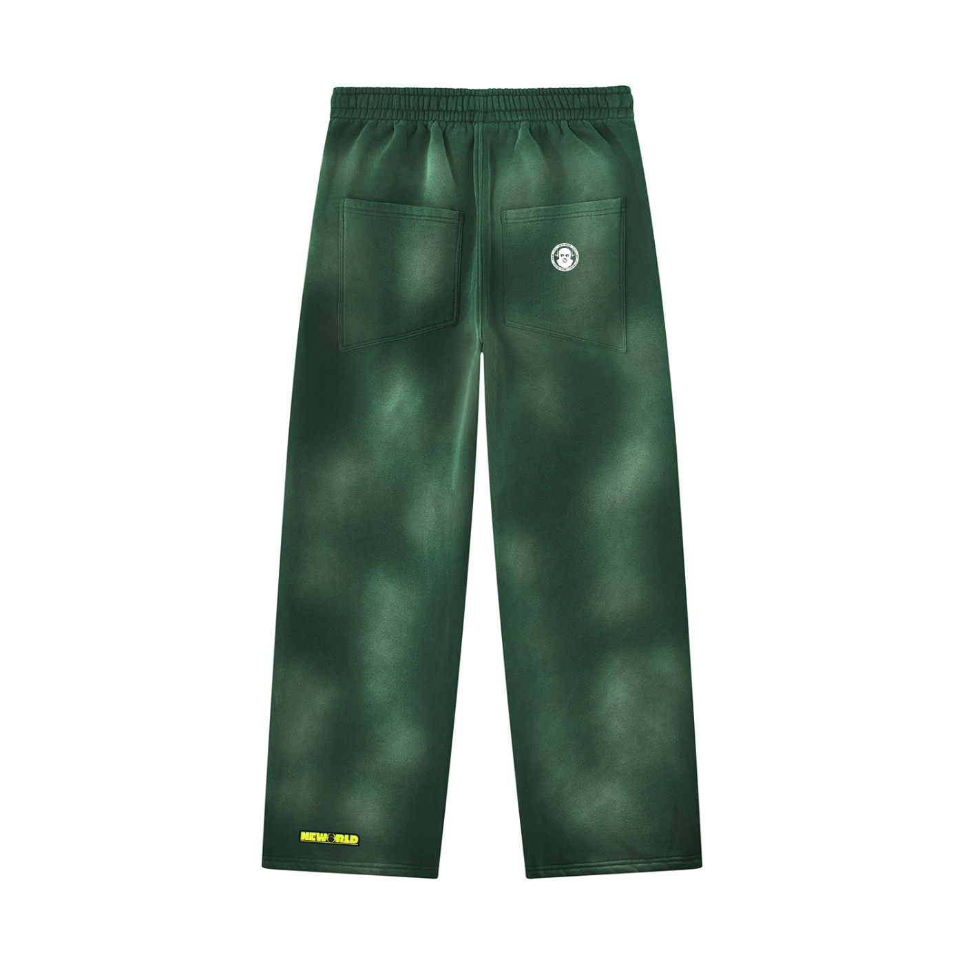 Unisex Sunfade Wide Leg Fleece Sweatpants