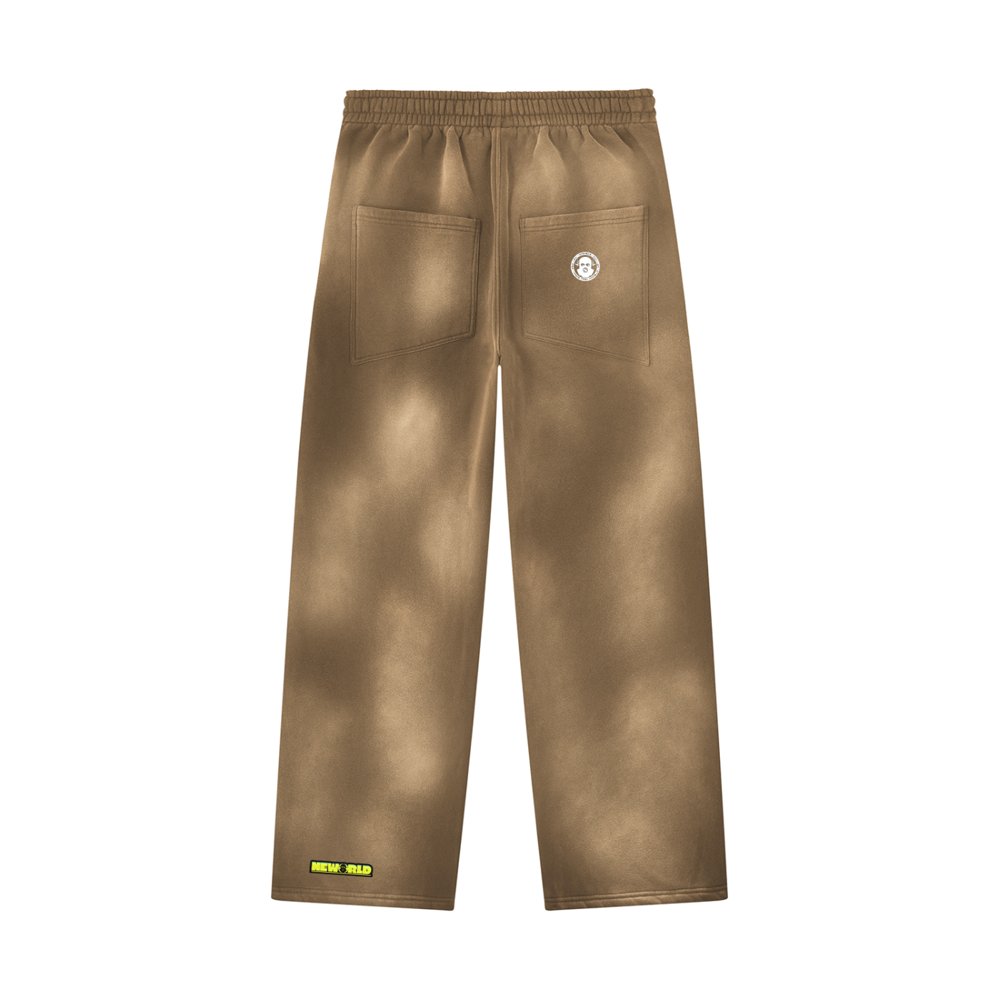 Unisex Sunfade Wide Leg Fleece Sweatpants