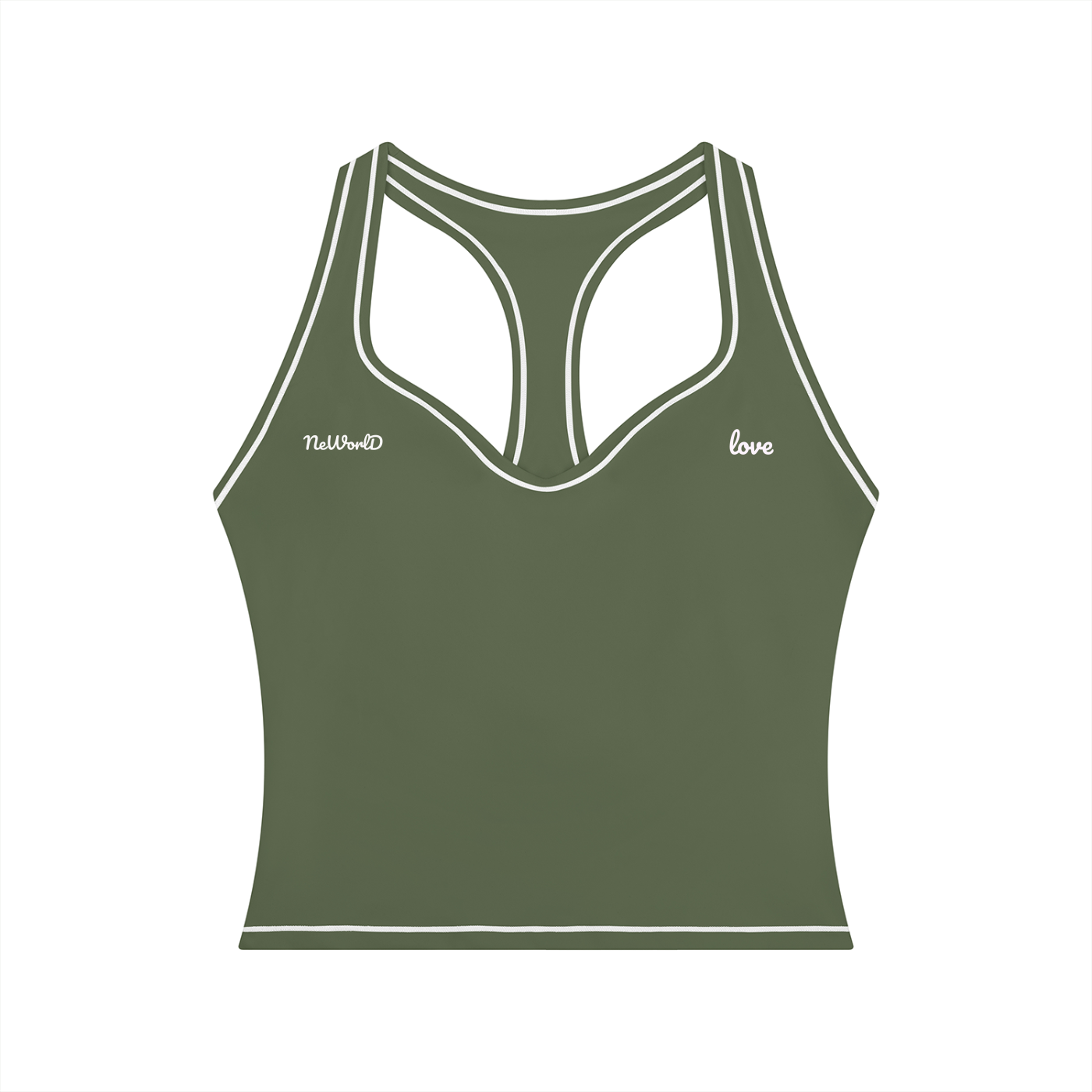 Women’s Topstitching Yoga Tank Top