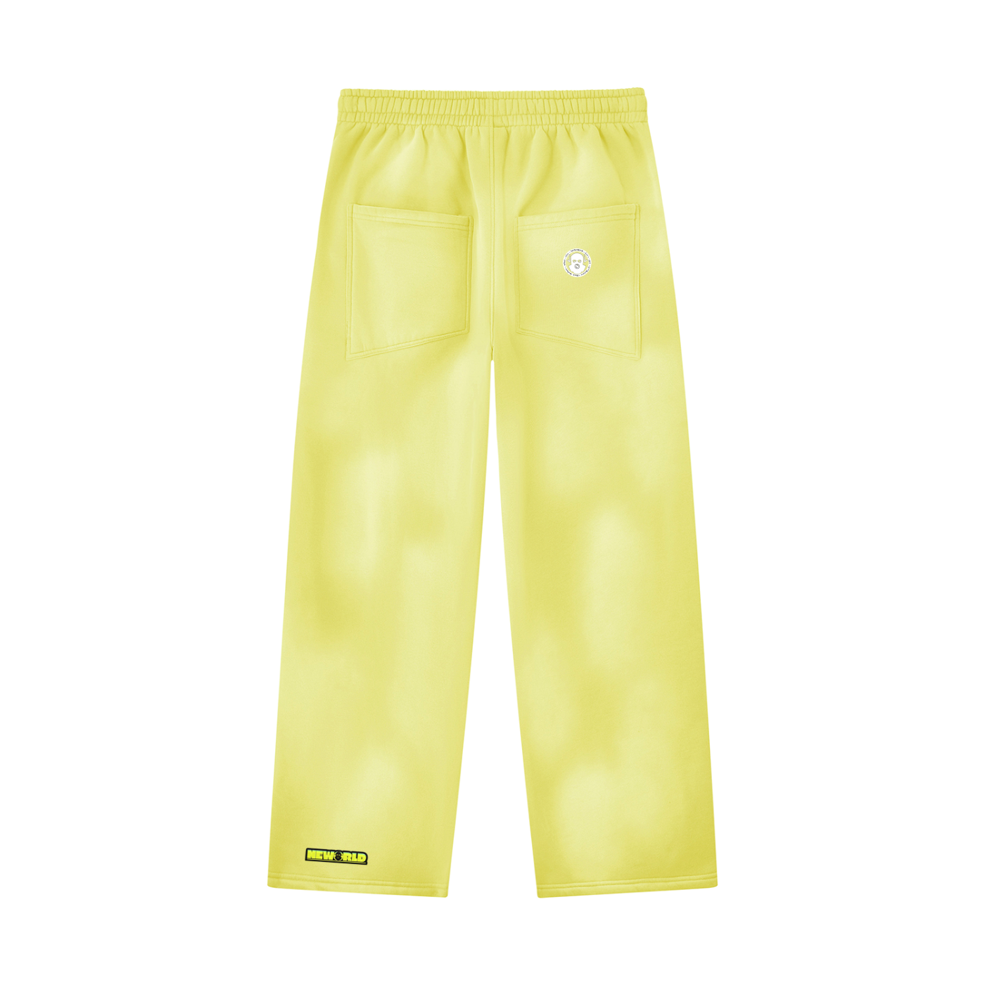 Unisex Sunfade Wide Leg Fleece Sweatpants